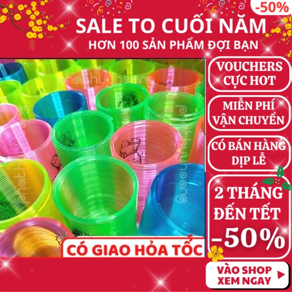 Combo 2 lò xo đồ chơi ✅ FREESHIP 🚛 Có video thật 🎥 Combo 2 lò xo đồ chơi cho bé loại nhỏ giá rẻ - Phát Huy Hoàng