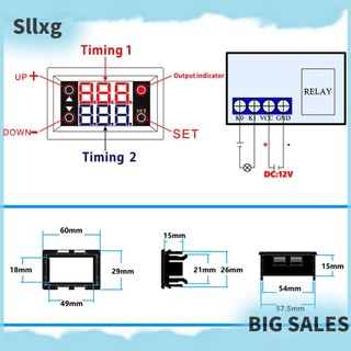Mô-đun Rơ Le Điều Khiển Thời Gian Kỹ Thuật Số dc12v 20a