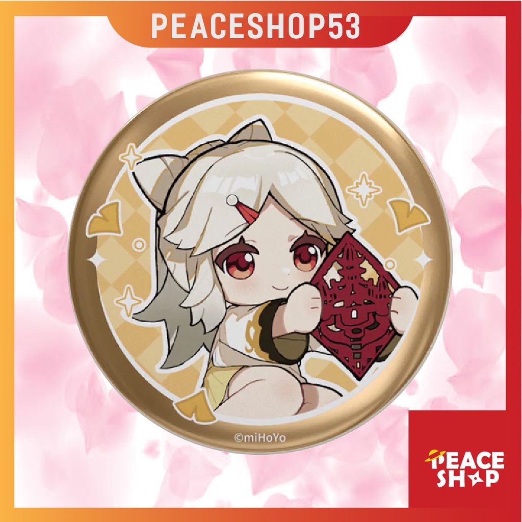 Huy hiệu Genshin Impact Lấp Lánh Huy Hiệu Game Genshin Impact Phụ Kiện Anime Manga Ver 8 HH10