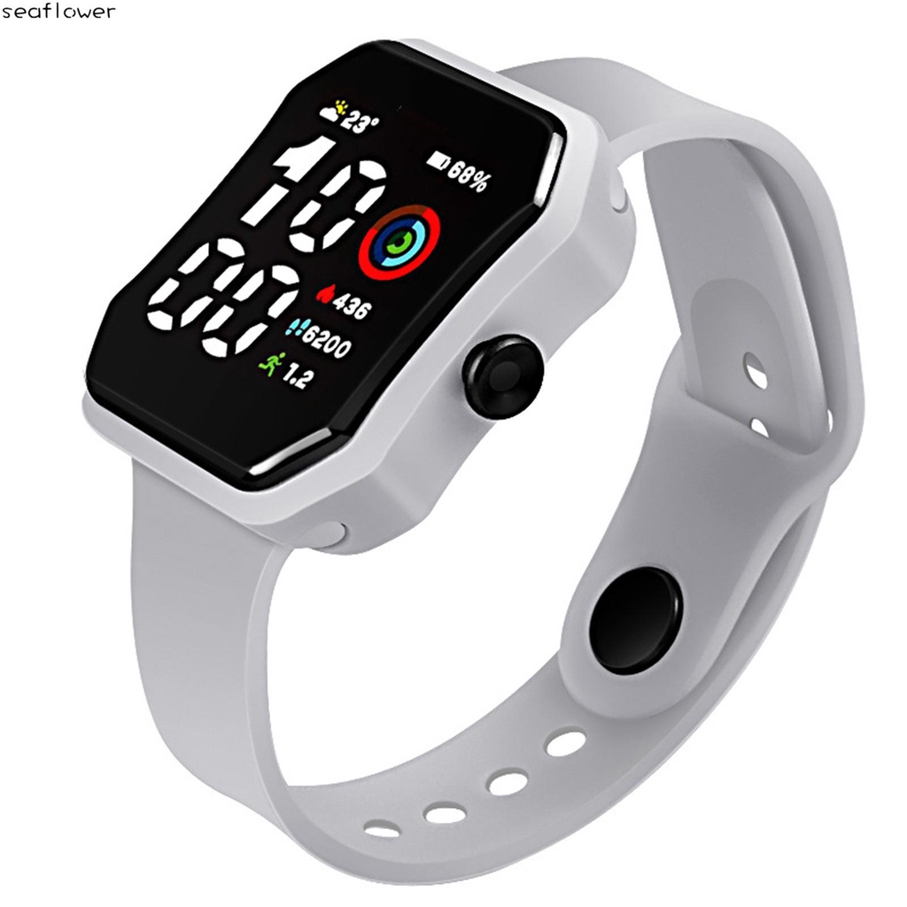 Đồng Hồ Điện Tử Đèn led Chống Thấm Nước Cho Nam Nữ