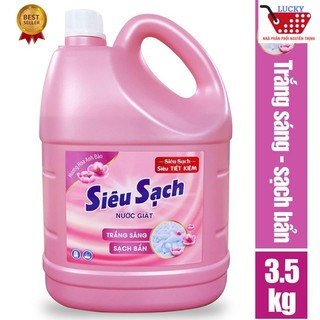 Nước giặt Lix Siêu Sạch hương hoa anh đào 3.5Kg (N2501)