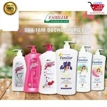 Sữa tắm tinh chất sữa dê Familiar 1200ml
