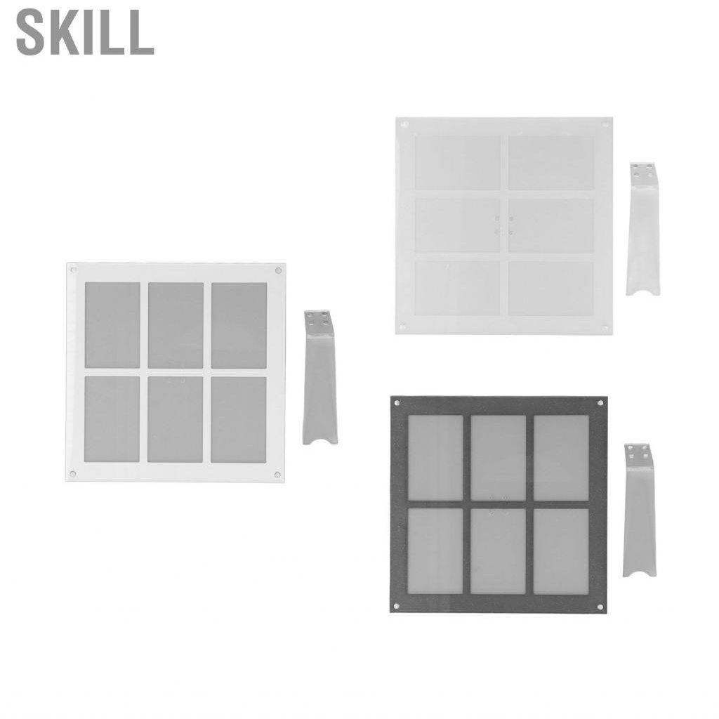 Skill Photo Frame 6 In 1 Magnetic Acrylic 22x22x12.5cm 3inch Picture F