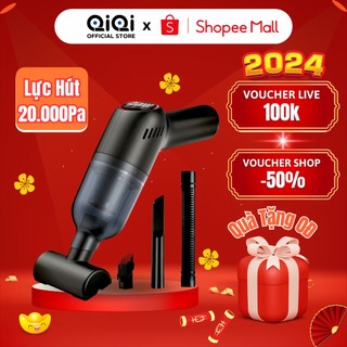 Máy Hút Bụi Cầm Tay Không Dây METIS Công Suất 120W, Lực Hút Cực Mạnh, Hút Bụi Oto, Giường Nệm, Lông Chó Mèo