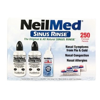 Nước muối rửa mũi neilmed sinus rinse 250 gói mỹ
