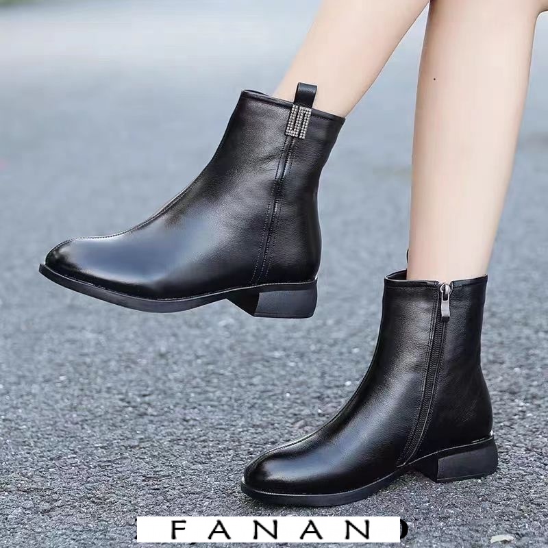 FANAN giày nữ boot nữ Thời trang Cá Tính Cho Nữ  Thoải mái Đa dạng Bền Phối hợp dễ dàng FSX23B09KW 45Z231108