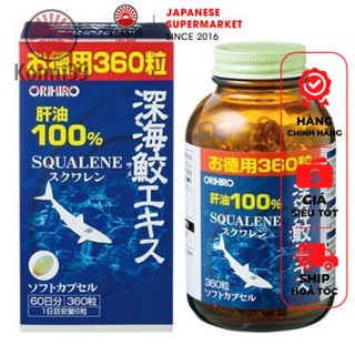 VIÊN UỐNG SỤN VI CÁ MẬP ORIHIRO CỦA NHẬT (HỘP 360 VIÊN)