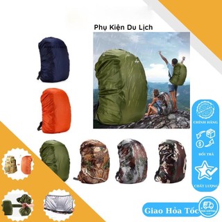 Túi trùm balo đi mưa chống mưa chống thấm nước - áo trùm đi mưa cho balo chống nước giangkhoashop
