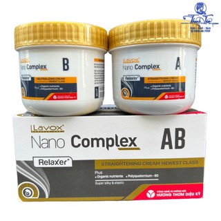 Duỗi ép tóc nhỏ dùng tại nhà Lavox nano Complex 150mlx2