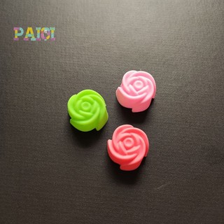 Set 10 khuôn silicon làm bánh hình bông hoa 3cm