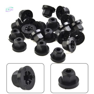 Bộ 20 Đai Ốc Nhựa E61 E65 E90 E91 X3 Cho BMW BlackNylon E36 E39 E46 E60