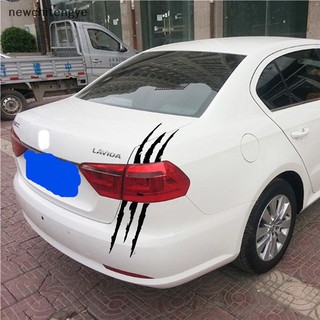 Miếng dán trang trí đèn pha xe hơi hình vuốt quái vật độc đáo