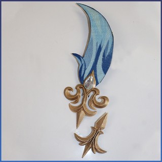 Kẹp Tóc Đính Lông Vũ Handmade Hóa Trang Neuvillette
