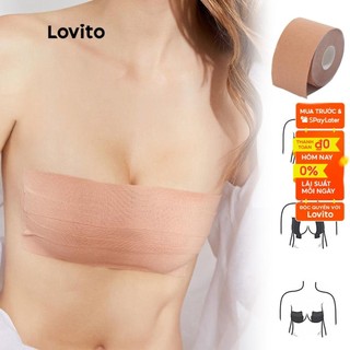Phụ kiện đồ ngủ Lovito màu trơn tôn dáng phong cách cơ bản thường ngày L18X346 (Màu mơ)
