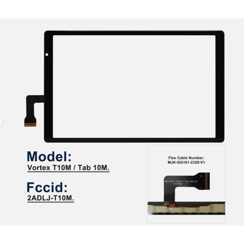 10.1 "8" Vortex Tab 10 T10M Pro Plus T10 Máy Tính Bảng Màn Hình Cảm Ứng Tab 8 Màn Hình Bên Ngoài Cảm