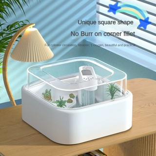  Bể nuôi rùa bộ lọc gia đình hộp nuôi rùa hộp tắm nắng chống thoát hiểm 