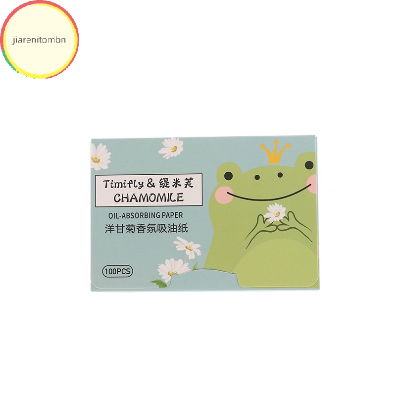 Set 100 Giấy Thấm Dầu Làm Sạch Da Mặt jiarenitombn