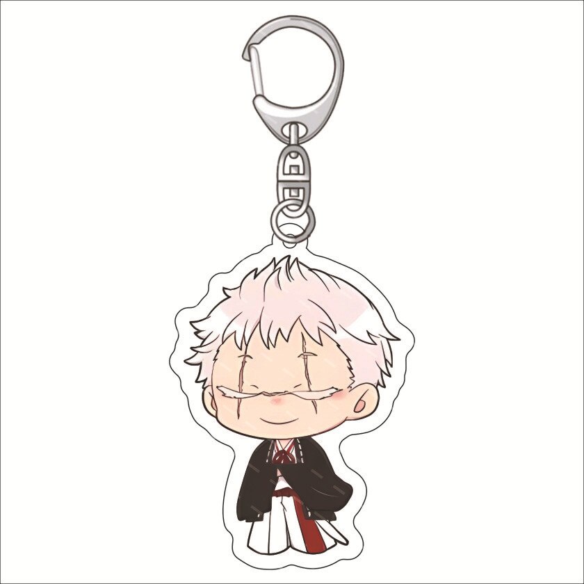 Móc khoá Địa Ngục Cực Lạc Anime Jigokuraku Móc khoá chibi in 2 mặt trên nhựa acrylic dễ thương