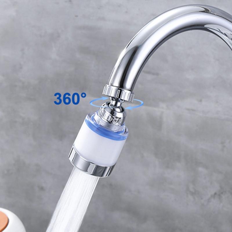 Bộ 1 + 6 Đầu Lọc Gắn Vòi Nước Bằng Kim Loại Tiện Dụng