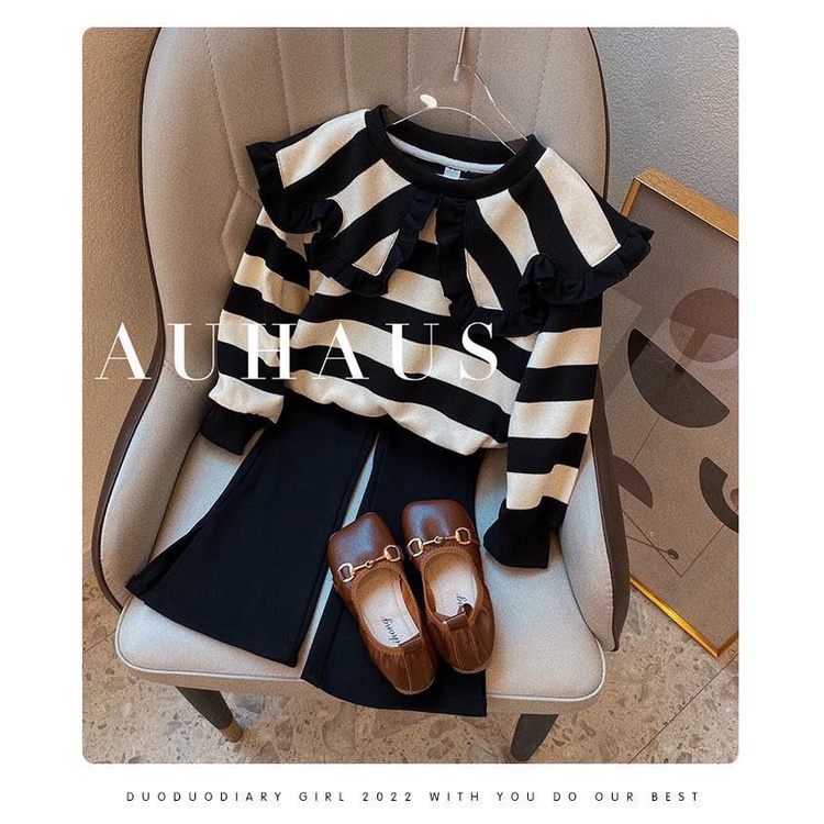 Bộ Đồ Thời Trang Mùa Thu Thoải Mái Cho Bé Gái