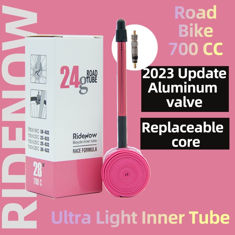 RIDENOW Van Xe Đạp 700c Bằng Nhôm Siêu Nhẹ Áp Suất Cao 24g 700x18 23 25 28 30 32Cc