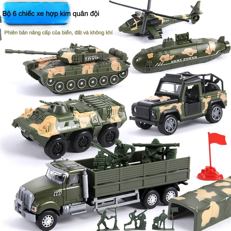 Mô Hình Xe Tăng Quân Đội Đồ Chơi Bằng Hợp Kim Cho Bé Trai