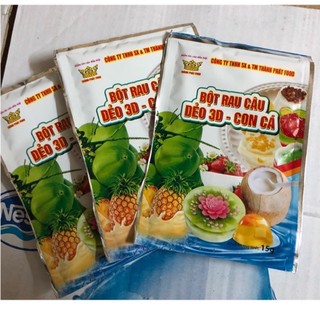 Bột thạch rau câu cá dẻo 3D Thành Phát