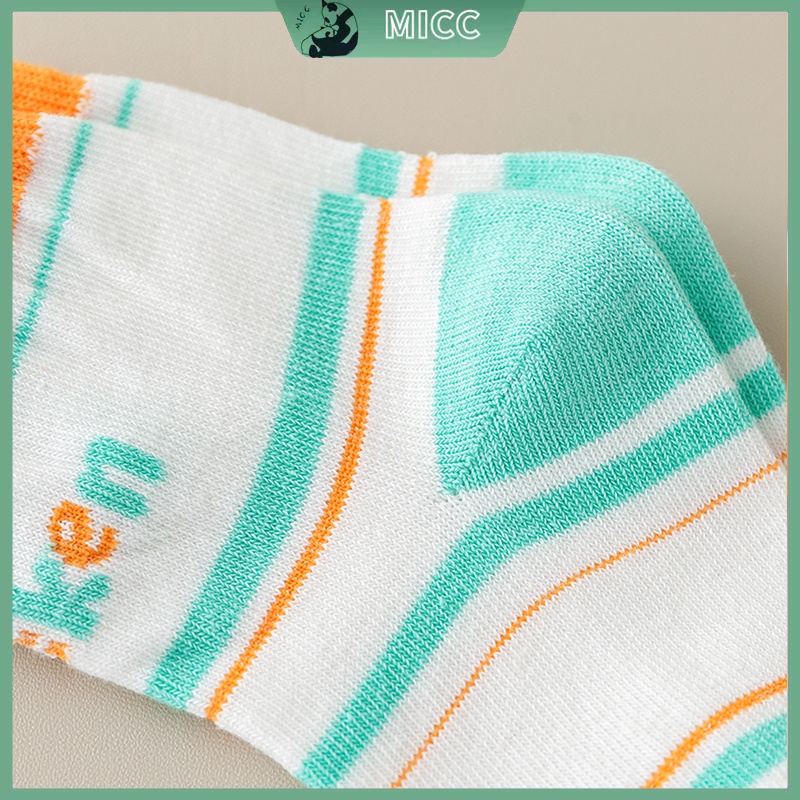 Set 5 đôi vớ MICCYBC họa tiết động vật hoạt hình dễ thương cho bé
