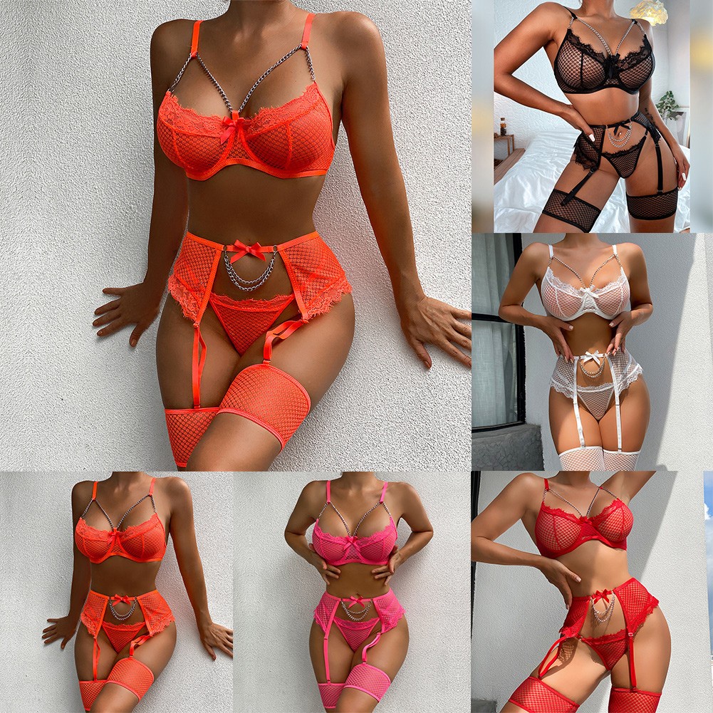 Bộ 5 Quần Lót Ren Xuyên Thấu Gợi Cảm kk0904