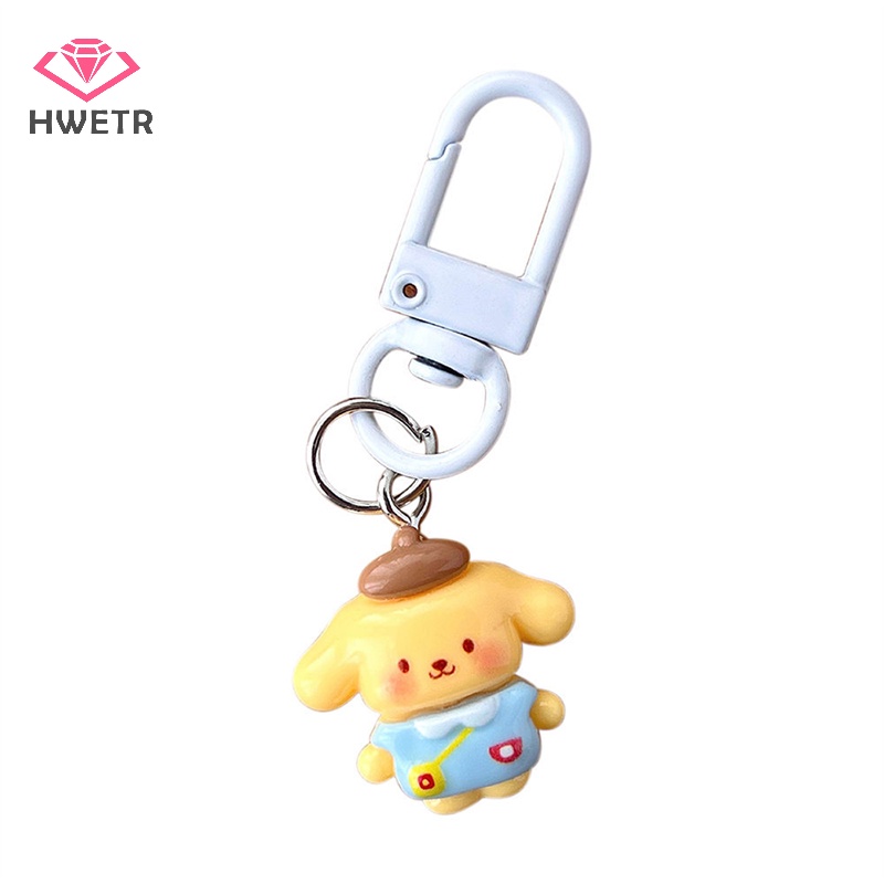 Móc Chìa Khóa Hình Nhân Vật sanrio kuromi hello kitty cinnamoroll Dễ Thương Mới