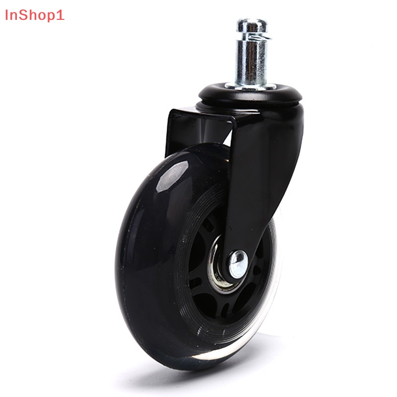 1 Bánh Xe Cao Su Xoay 3 inch Mẫu mới Cho Ghế Văn Phòng