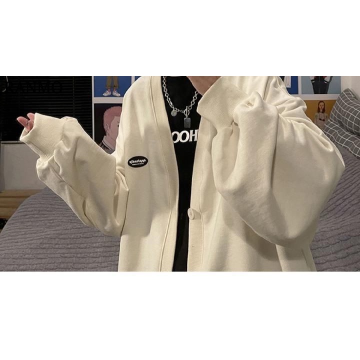 RANMO Áo Len áo khoác cardigan áo cardigan Thời trang hàn quốc A91KEJK 36Z230904