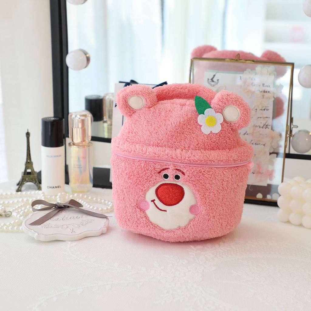 Ye kuromi lotso Túi Đựng Mỹ Phẩm / Đồ Vệ Sinh Cá Nhân Đa Năng Sức Chứa Lớn Hình Người Ngoài Hành Tinh / alien