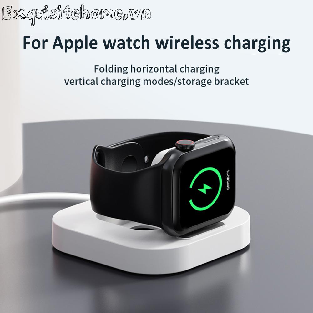 Đế Sạc Không Dây 2 Cổng Cho apple watch 1-8