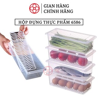 Hộp đựng thực phẩm có khay ráo nước 6586 Việt Nhật