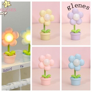 Glenes đèn ngủ để bàn hình bông hoa nhỏ xinh đáng yêu