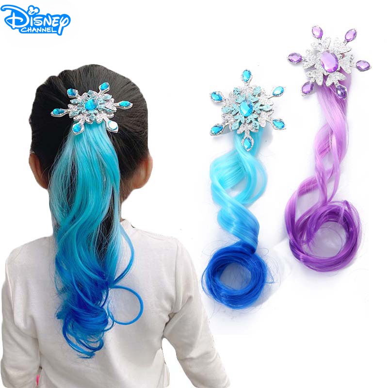 Disney Dây Cột Tóc Công Chúa elsa Xinh Xắn Cho Bé Gái