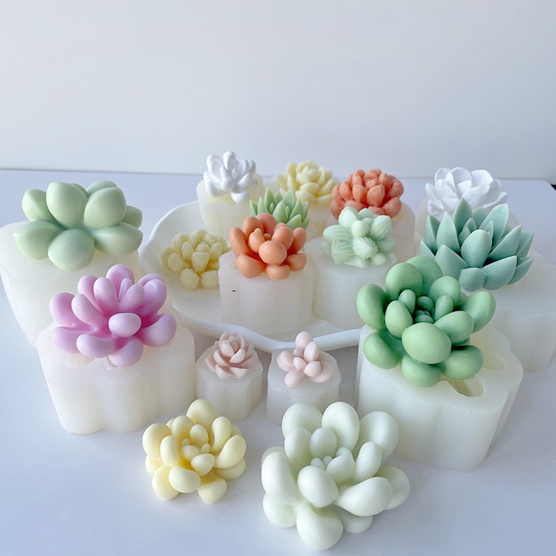 Khuôn silicone Làm Nến Thơm handmade Sáng Tạo