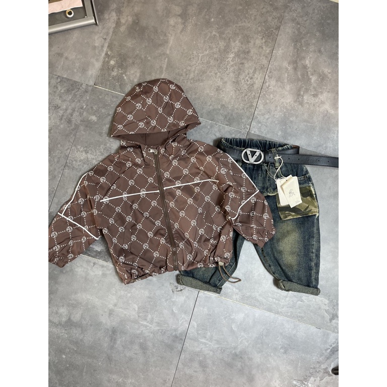 Áo khoác gió cho bé trai bé gái 6700