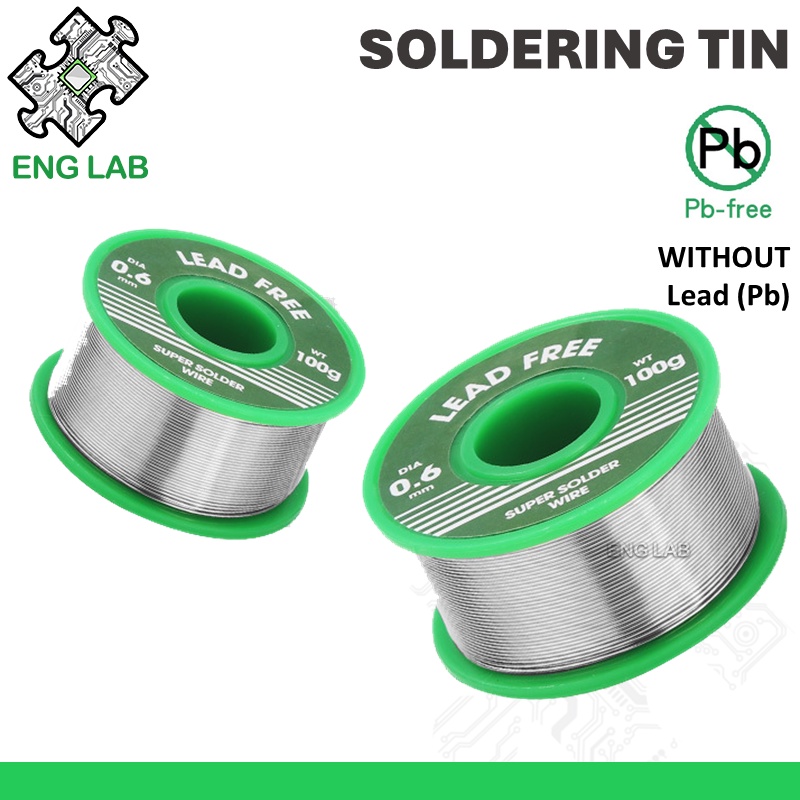 ENGLAB★Dây hàn lõi Rosin không chì có độ tinh khiết cao