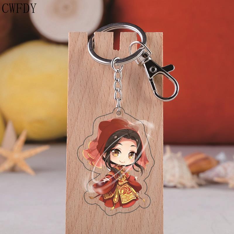 Móc khoá Đam mỹ Thiên Quan Tứ Phúc chibi cute Hoa Thành Tạ Liên Manhua donghua BL Novel Trung Quốc phụ kiện trang trí