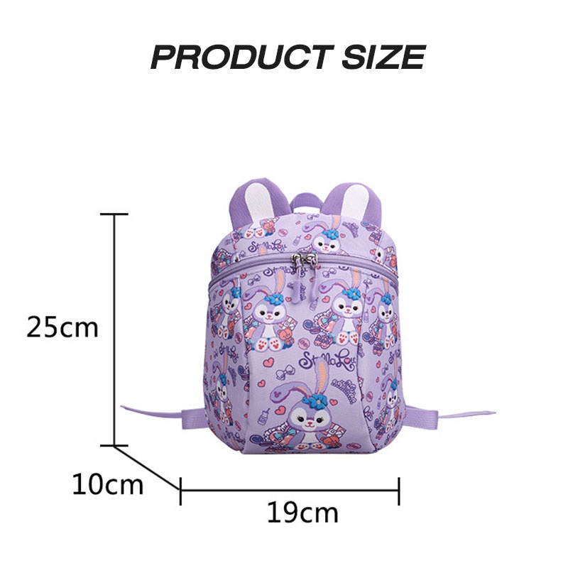 Balo Siêu Nhẹ Chống Thất Lạc Họa Tiết Hoạt Hình Dễ Thương Cho Trẻ Mẫu Giáo