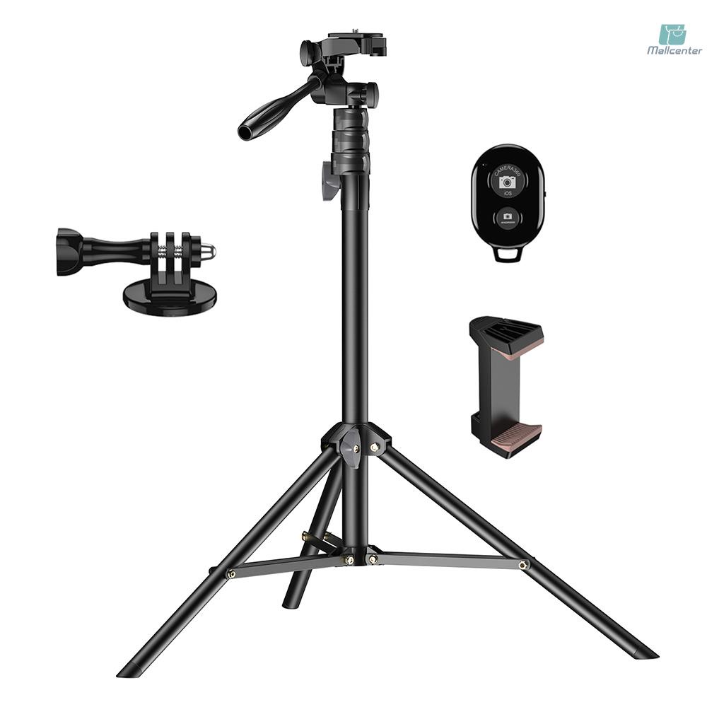 Apexel Gậy selfie Ba Chân 180cm / 70in Bằng Hợp Kim Nhôm Với Điều Khiển Từ Xa Thay Thế Cho Điện Thoại iphone / camera vlog selfie Nhóm takin Come-9.13