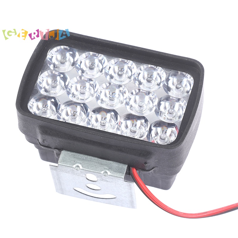 Đèn Pha led 15 Bóng 1000lm Chuyên Dụng Cho Xe Mô Tô atv