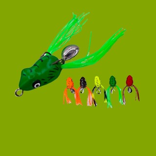 Mồi giả, mồi câu cá giả hình con ếch 5.5cm 3.5g super frog lure mồi giả ếch 003vn