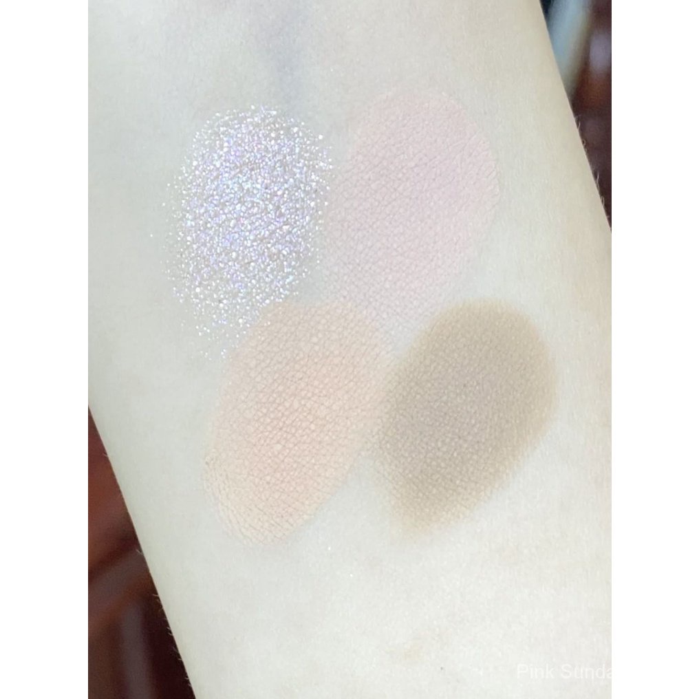 Tàu Tốc Độ Cao!Giao Hàng Miễn Phí!Zhiyouquan Bảng Phấn Mắt Bảy Màu Lì Đất Trang Điểm Đánh Má Hồng Độ Bóng Cao Hoa Nhài Bốn Ngày