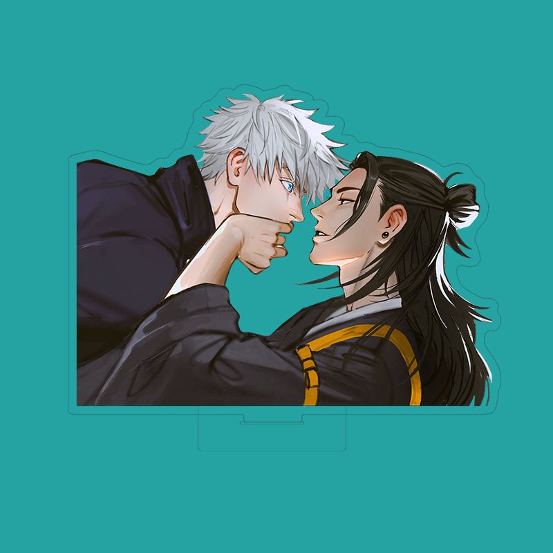 Mô hình Standee Jujutsu Kaisen Acrylic Stand Gojo Satoru Geto Suguru CP Series Anime Keychain Goods Collection