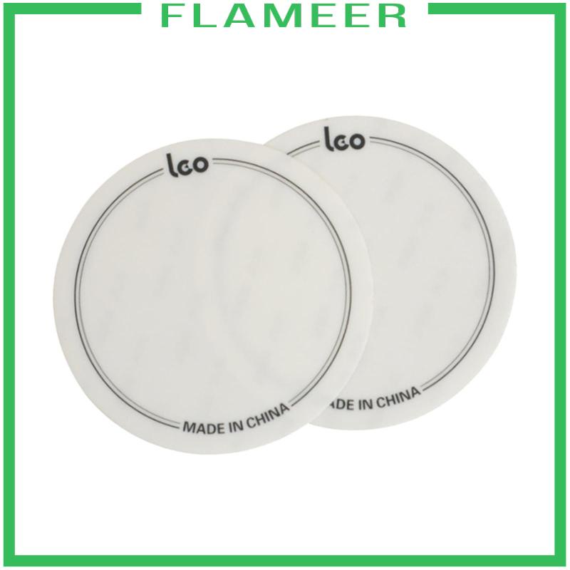 Bộ 2 Miếng Dán Bảo Vệ Mặt Trống bass Thay Thế Tiện Dụng