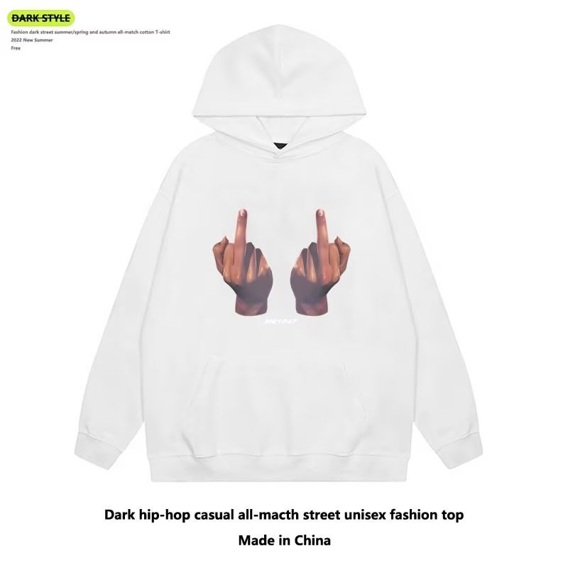 Áo Khoác hoodie Chui Đầu Dáng Rộng In Hình Đá Cẩm Thạch Kiểu hip hop Mỹ Nhiều Màu Cỡ m-5xl Thời Trang Mùa Thu Cho Nam