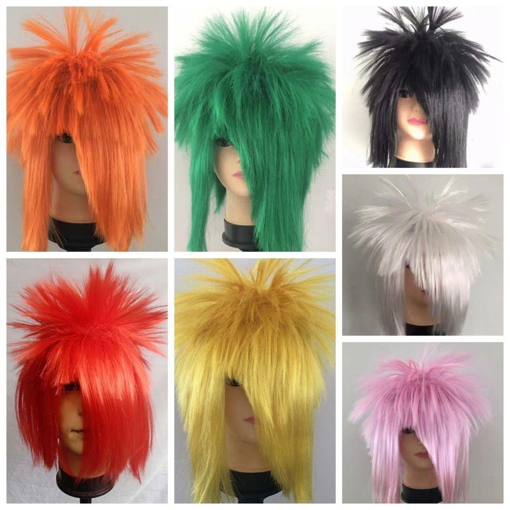 Bộ Tóc Giả Hóa Trang Chú Hề isitaftb Phong Cách punk Cá Tính